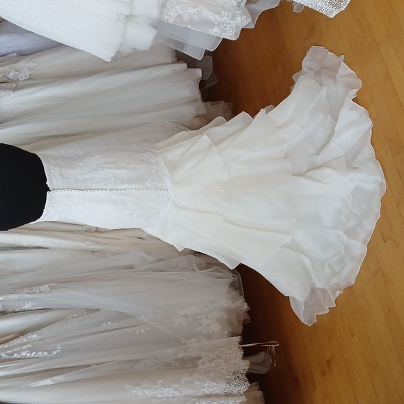 Melissa Sweet fit and flare wedding dress - Picture 4 of 5